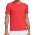 Wilson Tennis-Tshirt Crew Team Seamless rot Herren